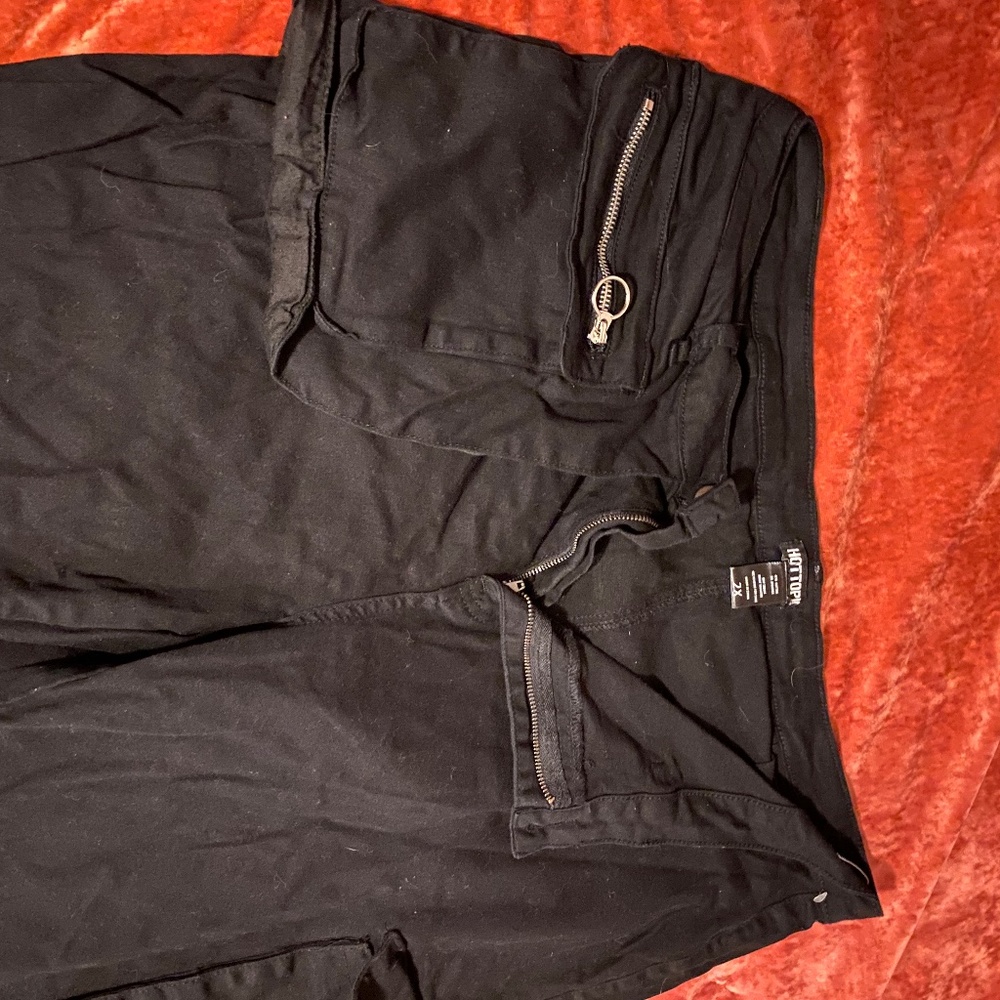 Hot Topic Plus Size Black Joggers